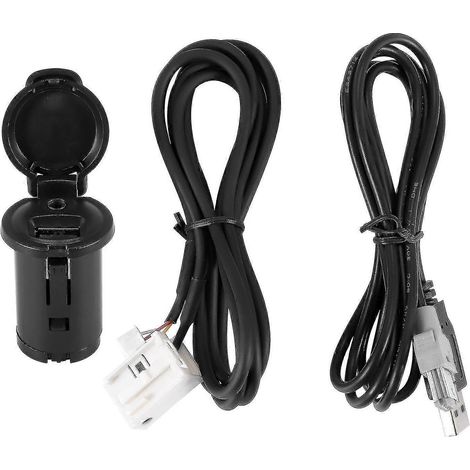 Auto-Stereo-Stecker, USB-Aux-Kabel-Set, kompatibel mit Peugeot 206 207 307 308 407 408 508 607, kompatibel mit Citroen C3, C4, C5, C6, kompatibel mit Rd43, Rd45 (1/5)