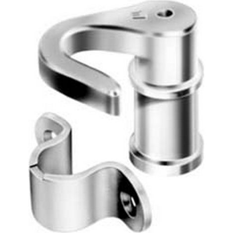 2PZ KIT ACCESSORI PER SERRATURE AD ASTE ROTANTI  - in zama bronzata (art.OGRA 3