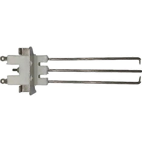 Aiguille d'allumage infrarouge pour brûleur à gaz, tige d'allumage en céramique, électrode d'allumage à trois piliers pour cuisinière à gaz commerciale (1/5)