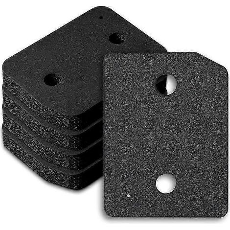 Zihaisheng Ersatzfilter für Miele T1 Wäschetrockner-Sockelleiste - 9164761, Wärmepumpen-Wäschetrockner, 5er-Pack Flusenschaumfilter für Sockelleiste. (1/5)