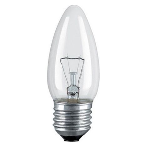 Bombilla de vela de alta temperatura SOLEO B35 60W E27 630lm 2700K