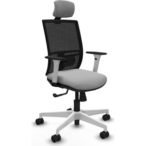 Sedia da ufficio piqueras y crespo Yunquera bianco reclinabile comfort (1/2)