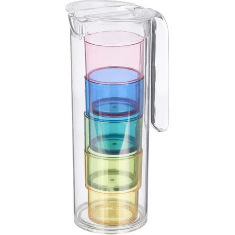 Set per bevande: caraffa da 1,6 l e 4 bicchieri (1/5)