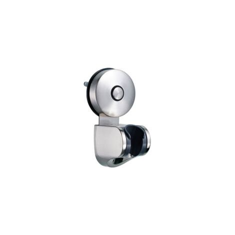 Soporte para cabezal de ducha – Soporte de acero inoxidable con ventosa para cabezal de ducha, 4 ángulos ajustables - Crezuo