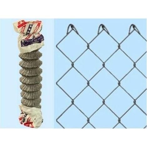 Rete Recinzione Zincata Texas 25 mt. - H. cm. 150 - maglia 50x50 mm (1/6)