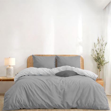Housse de Couette 240x220 avec 2 Taies d'oreiller 50x70 cm (1/5)