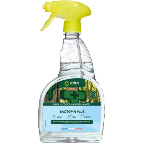 Le Vrai Pro Maison Detergente Disinfettante Spray 750 ml Trasparente
