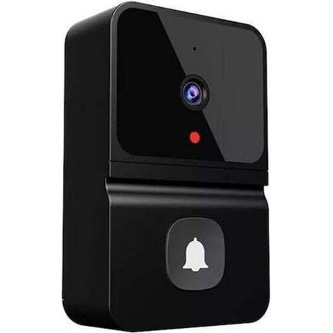 Sonnette Vidéo Wifi - Hd 1080p Audio Bidirectionnel - Surveillance Maison Extérieur - 1 Unité (1/5)