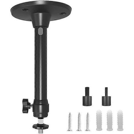 Support de projecteur pliable, trépied pour appareil photo, rotation à 360°, fixation murale pour mini-projecteur (mur/plafond). (1/4)