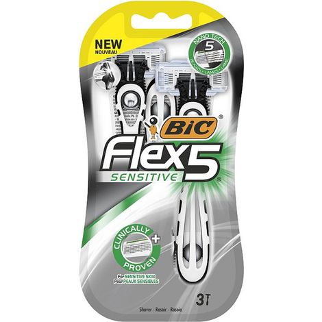 BIC Flex 5 Sensitive Einwegrasierer, 3 Stück (1/5)