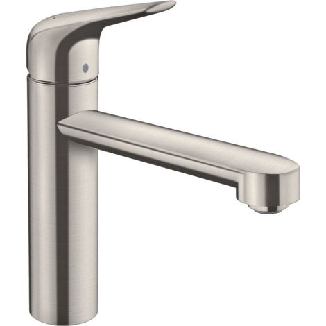 hansgrohe Küchenarmatur 120 Focus M42  Edelstahl Finish (1/4)