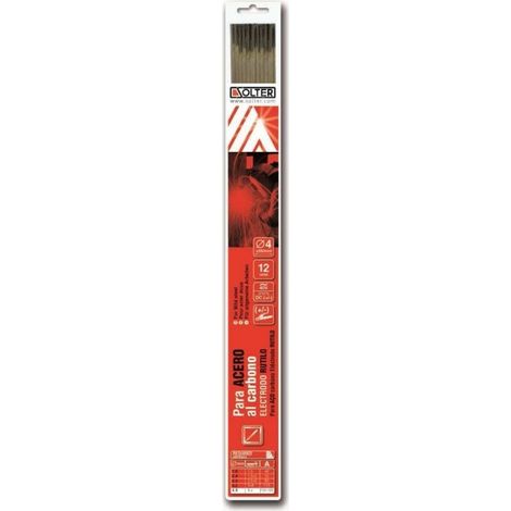 Electrodo rutilo ø4 x 350 mm, blister 12 uds (1/2)