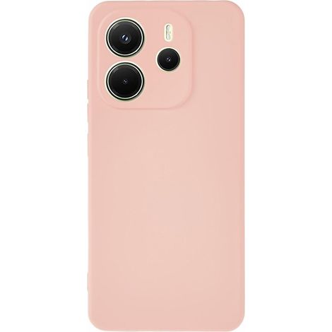 Funda para Xiaomi Redmi Note 14 4G, silicona ligera, rosa. (1/5)