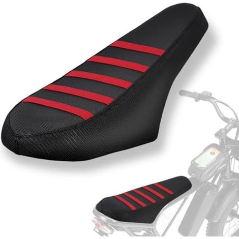 Compatibile con coprisella antiscivolo (rosso) sulla bici elettrica Ridstar Q20/Q20 Pro Lite (1/5)