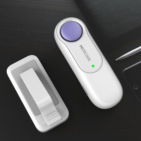 Mando a distancia，pasador de páginas，apto para Kindle Paperwhite，tableta y lector electrónico，mando a distancia portátil，blanco