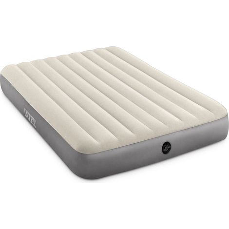Velour Air Mattress, 203x152 cm, Queen Size (1/5)