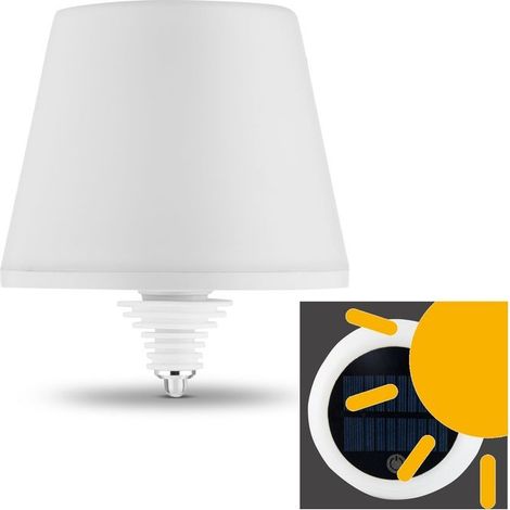 Rev Lampada da Tavolo a Batteria Solare Lamprusco Solar Ip54