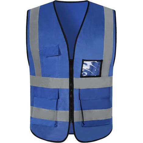 Gilets de sécurité réfléchissants 2 pièces. Les sous-vêtements en maille haute visibilité de classe II pour hommes et femmes répondent aux normes ANSI.
