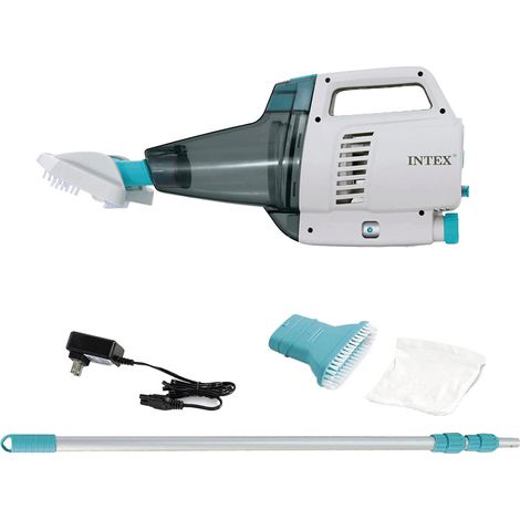 ASPIRATORE RICARICABILE PER PULIZIA PISCINE 8V 4AH - 20 watt - INTEX