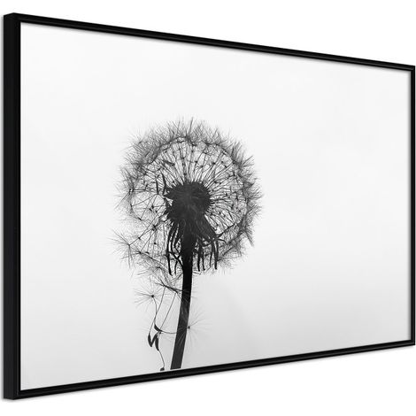 Affiche Murale Encadrée "Waiting for the Wind" 60 x 40 cm Noir