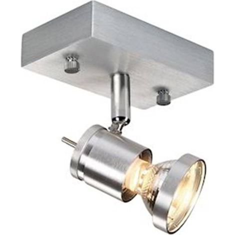 ASTO applique et plafonnier simple alu brossé GU10 max. 75W (147441) (1/5)