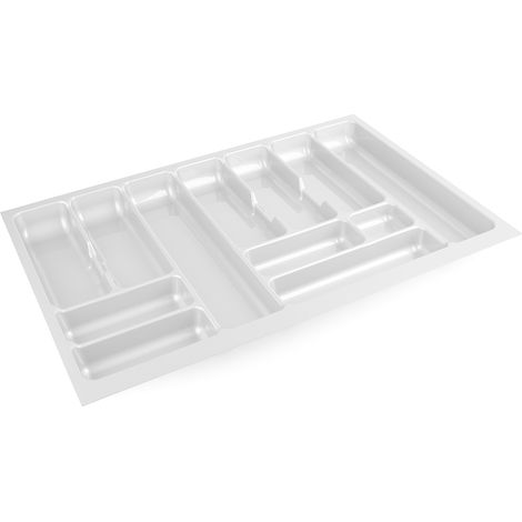 Besteckkasten 735 x 490 mm, weiß SANS MARQUE