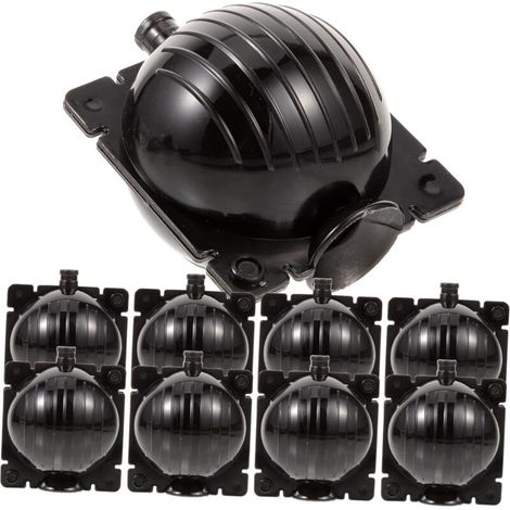 Plantes noires 10pcs plantes air stratifié mariage boules de réception plastique boîte de reproduction organes génitaux plantes noires système racinaire reproduction mariage boules de croissance racin (1/5)