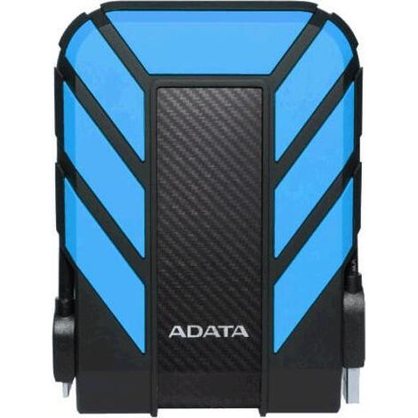 Disco duro externo Adata HD710 Pro de 2 TB con USB 3.2, color negro/azul.