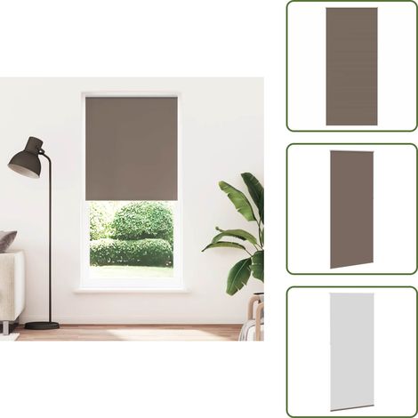 Verdunkelungsrollo 80 x 230 cm coffee - Fensterrollo - Verdunkelungsrollo - Raffrollo - Rollo Braun - Rollo Polyester (1/5)