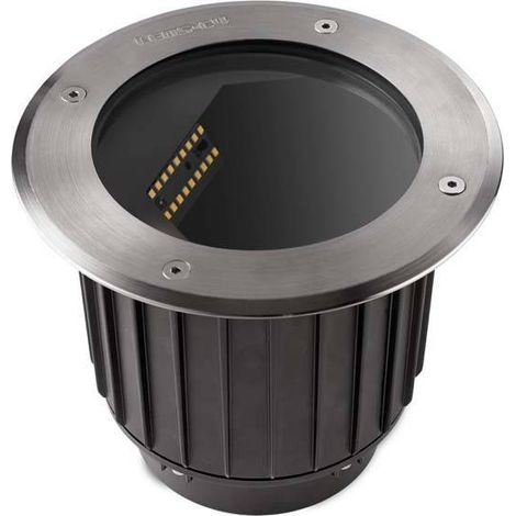 Leds-C4 Gea Washer - Lampadaire encastrable extérieur à LED Acier inoxydable Aisi 316 IP67