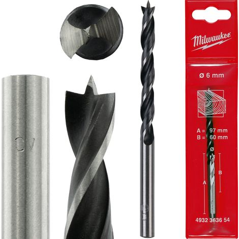 Broca para madera 6 x 60/97 mm (1) (1/5)