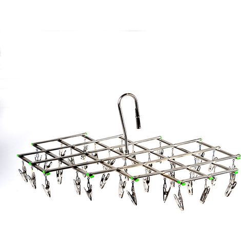 Porte chaussettes acier Cintre suspendu pour sous vêtements