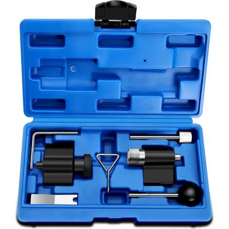 Kit de herramientas de sincronización de 7 piezas - Herramientas de sincronización de la correa del motor - Compatible con motores VW 1.2, 1.4, 1.6, 1.9, 2.0 TDI SDI, herramientas para árbol de levas  (1/5)