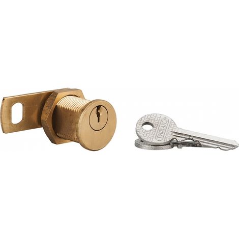 Cilindro con camme per cassette postali – ottone resistente, 3 chiavi, 23 mm - THIRARD