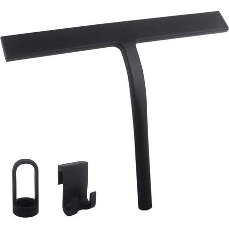 Raclette De Douche - 28 Cm - En Silicone Et Acier Inoxydable - Pour Douche Carrelage Miroir Fenêtre - 1 Pièce (1/4)