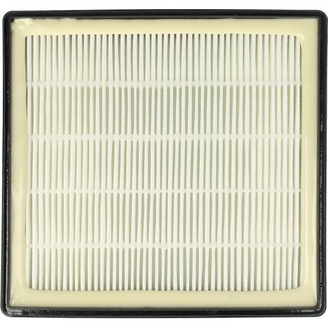 vhbw Filtro compatible con Nilfisk Extreme X200C, X150 Parquet, X200, X110 Sky Blue aspiradora - filtro Hepa negro blanco