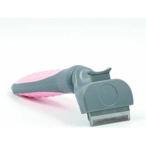 Peine automático para mascotas Pet Shop, peine de limpieza - Rosa - M (1/4)