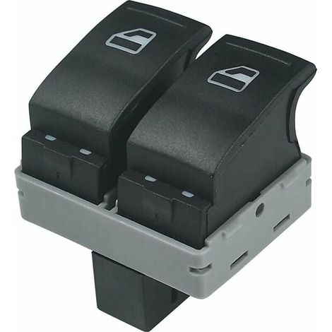 Interrupteur de lève-vitre, Bouton de Commutateur de Fenêtre électrique 7E0959855A pour Muvan T5 T6 2005-2009 côté conducteur (1/5)