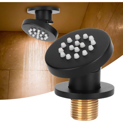 Verstellbare und drehbare G1/2 Wandhandbrause mit Massagedüse, Badezimmeraccessoire (1/5)