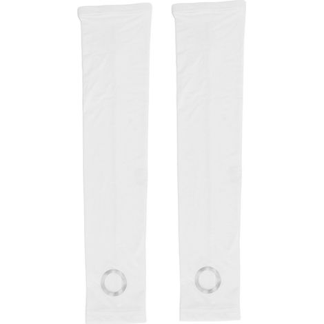 Set aus 2 kühlenden Armstulpen, Sonnenschutz und Schweißabsorption, aus weicher Eisseide, für Damen und Herren A403 (1/5)