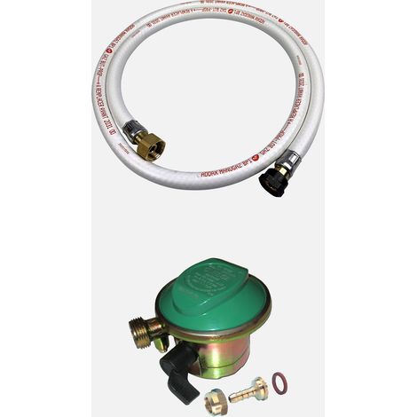 Kit de manguera de gas y regulador de butano (1/2)