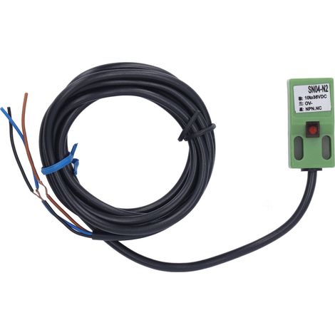 Capteur de proximité sans contact inductif NPN NO IP65 étanche, 10-36 V CC, 200 mA (1/5)
