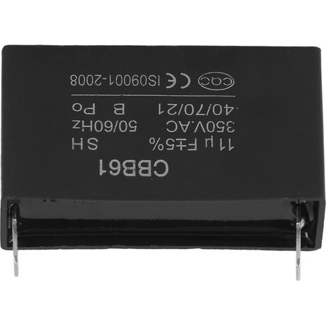 Condensateur CBB61 11μF 350V pour Moteur de Ventilateur, Climatiseur et Générateur (1/5)