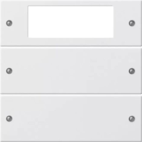 Gira Wippenset 2fach Plus System 55 Reinweiß glänzend (1/2)