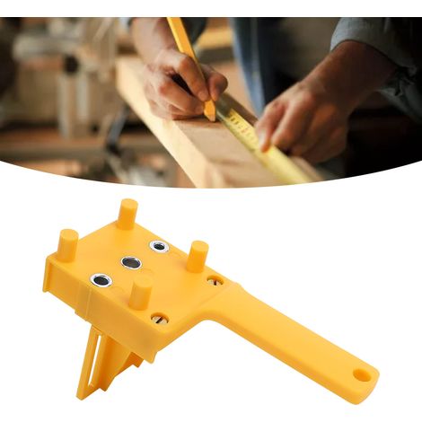 outil de perçage pour la connexion de planches de bois, outil de menuiserie, outil de positionnement de trous droits, outil d'installation de planches de bois) (1/5)