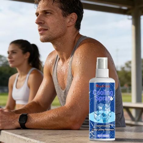 KineShineX Cooling Spray: A portable car cooling device for summer, instantly and quickly providing icy relief. (1/4)