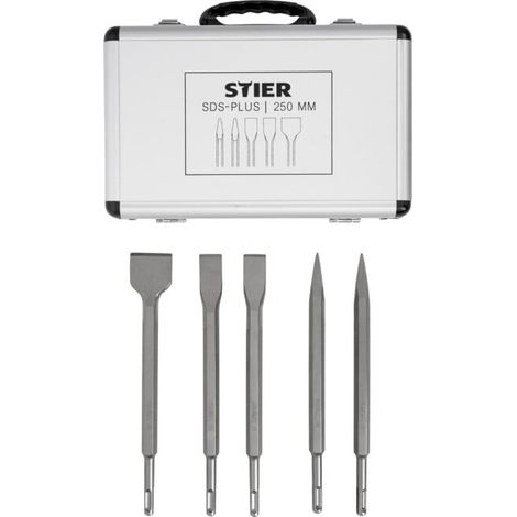 STIER SDS-Plus jeu de ciseaux 5 pièces 250mm (1/5)