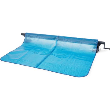 Solarfolienrollmaschine fur rahmenschwimmbecken 274 488 cm intex 28051