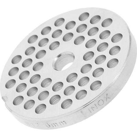Disque de Remplacement pour Hachoir à Viande 12 en Acier Inoxydable Diamètre Extérieur 69 MM Trou 6 MM Accessoire Métal pour Broyeur Électrique Pièces Métalliques Cuisine (1/5)