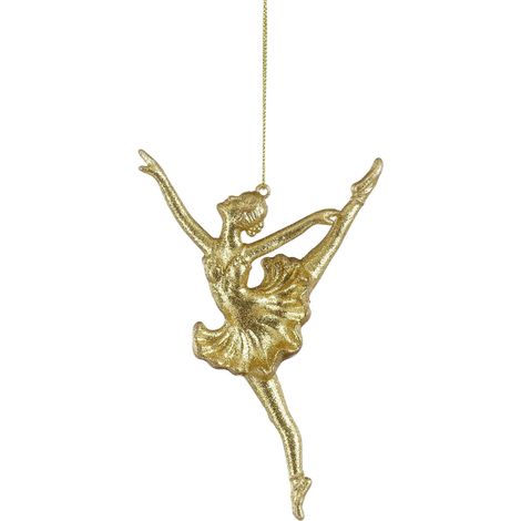 Pendente Ballerina 14x9x2,5 cm Oro